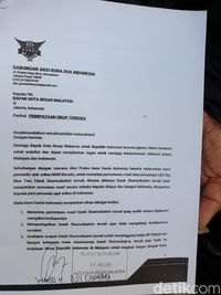 Isi surat abang ojol