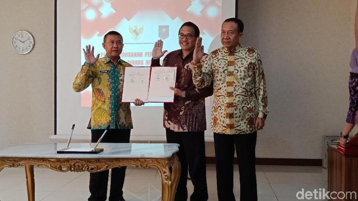 Kemendagri-BPIP Teken Kerja Sama terkait Pembinaan Pancasila