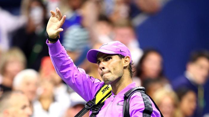 Rafael Nadal lolos ke babak ketiga tanpa bertanding. (Foto: Clive Brunskill/Getty Images)