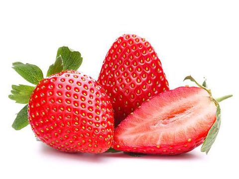buah berry Strawberry isolated on white background cutout