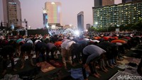 Sekretaris Daerah Pemprov DKI Jakarta, Saefullah mengatakan ada 11 titik lokasi ini tersebar di sekitar Bundaran Hotel Indonesia guna memudahkan pengunjung yang akan menunaikan salat.