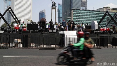 Mengintip Persiapan Jakarta Muharram Festival di Bundaran HI