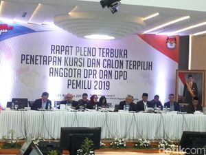 KPU Tetapkan 575 DPR Terpilih, Puan Maharani Raih Suara Terbanyak