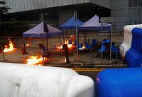 Hong Kong Ditelan Kaos: Muncul Api, Gas Air Mata, dan Molotov