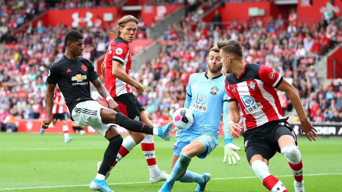 Manchester United ditahan imbang Southampton 1-1 di pekan keempat Liga Inggris. (Foto: Catherine Ivill/Getty Images)
