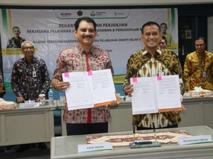 Kemenhub dan Petrokimia Gresik Perpanjang Kerja Sama Operasi Pelabuhan