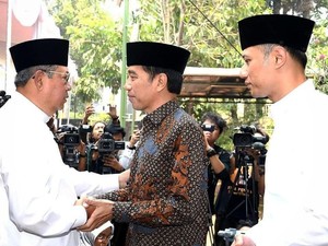 Sampaikan Belasungkawa, Jokowi Kenang Ibunda SBY