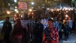Warga Ciamis Gelar Pawai Obor Meriahkan Tahun Baru Islam
