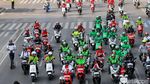 Konvoi Motor Listrik Serbu Bundaran HI