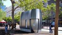 Toilet rancangan SmithGroup ini bernama AmeniTREES. Istimewa/Dok. Inhabitat.