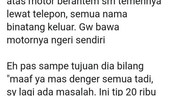 Orang marah-marah di jalan belum tentu aslinya emosian. Mungkin lagi kesal aja. Buktinya yang ini tetap pengertian. (Foto: Twitter/ryan_nus)