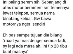 Abang Ojol Ini Ajarkan Jangan Nilai Orang dari Luarnya Saja