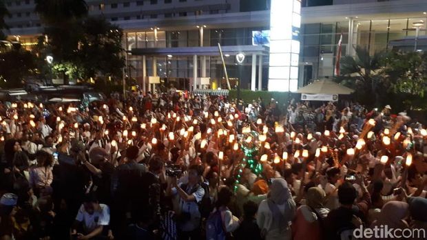 Kata Anies soal Makna Pawai Obor Elektrik di Jakarta Muharram Festival
