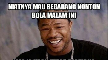 Juventus vs Napoli baru main jam 01.45 WIB, eh jam 22.00 WIB malah udah ngorok. Siapa nih yang biasa begini? (Foto: internet)