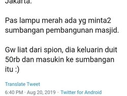 Abang Ojol Ini Ajarkan Jangan Nilai Orang dari Luarnya Saja