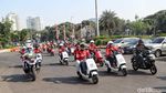 Seru! Konvoi Aneka Motor Listrik
