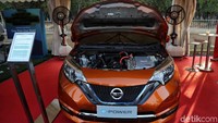 Nissan juga membawa Nissan Note e-Power. Nissan berharap mobil-mobil ini dapat meningkatkan kesadaran masyarakat mengenai mobil listrik. 