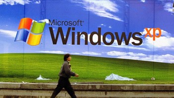 Pada 2014 atau 13 tahun sesudah diluncurkan, market share Windows XP masih 29,3%. OS ini dinilai susah mati dan banyak yang tak mau meninggalkannya walau versi baru Windows telah muncul. Foto: Getty Images