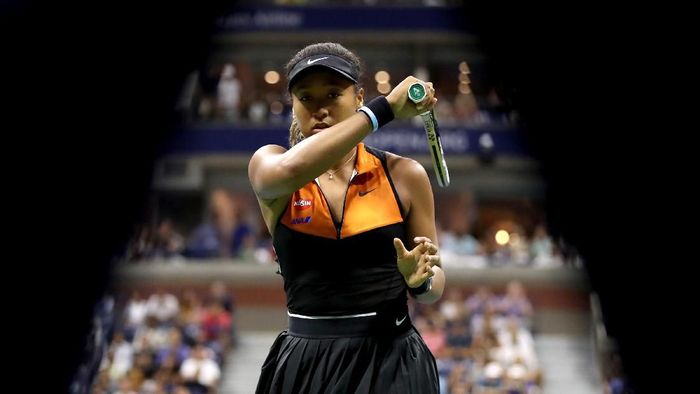Naomi Osaka melangkah ke babak keempat AS Terbuka 2019. (Foto: Katharine Lotze/Getty Images)