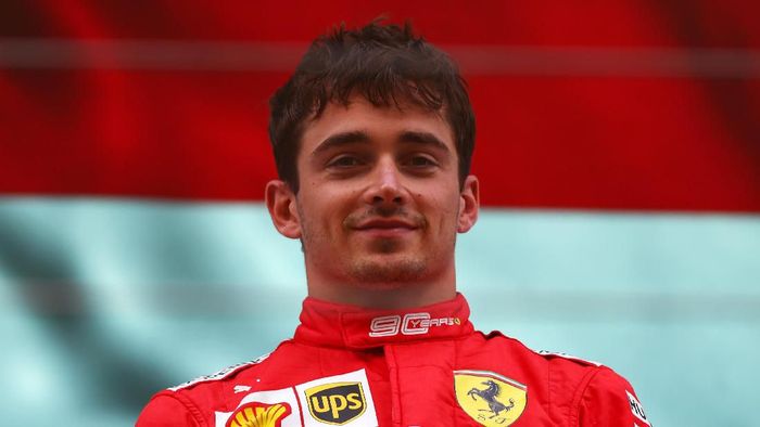 Charles Leclerc juara F1 GP Belgia. (Foto: Dan Istitene/Getty Images)