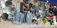 Meski Tua dan Karatan, Onderdil Motor Ini Laku Dijual
