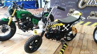Ada Kawasaki W175 miliki Jokowi, sementara sisanya motor milik Gibran. Foto: Rizki Pratama