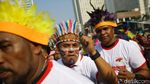 Menari dan Bernyanyi Bareng Masyarakat Papua di CFD