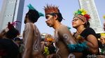 Menari dan Bernyanyi Bareng Masyarakat Papua di CFD
