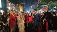 Semakin malam acara semakin meriah dipandu Abang dan None Jakarta (Elmy Tasya Khairally/detikcom)