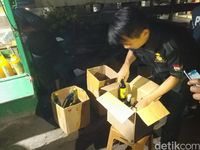 Polisi Gerebek Mini Bar dan Gudang Miras di Taman Film Bandung