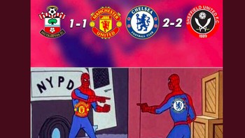 Ditahan imbang tim kurang diunggulkan, MU dan Chelsea sama-sama melempem. Foto: istimewa