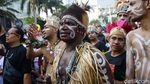 Menari dan Bernyanyi Bareng Masyarakat Papua di CFD