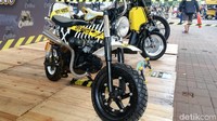 Motor Honda Monkey milik Gibran. Foto: Rizki Pratama