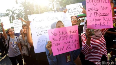 Aksi Desak Pengesahan RUU PKS