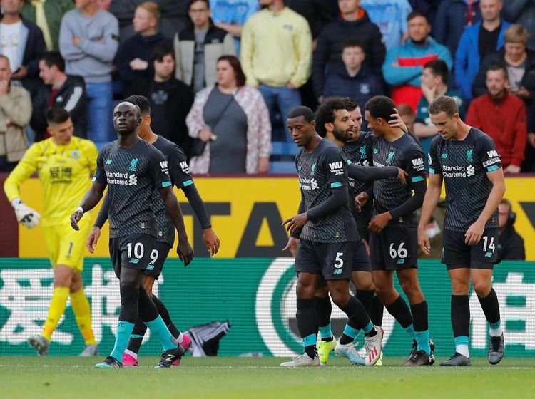 Liverpool Berjaya di Turf Moor