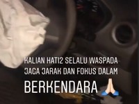 Ihsan Tarore Ceritakan Detik-detik Dirinya Tabrak Kontainer