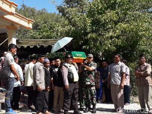 Jenazah TKI Asal Ponorogo yang Kecelakaan Kerja di Malaysia Dimakamkan