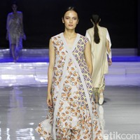 Major Minor hadirkan busana unik motif batik di ajang Jakarta Fashion & Food Festival 2019. Hotel harris. Kelapa gading. Jakarta. Senin [19/08/2019]. Foto: Mohammad Abduh/Wolipop