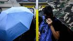 Saat Demonstran Hong Kong Ganggu Layanan Kereta Bawah Tanah