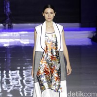 Major Minor hadirkan busana unik motif batik di ajang Jakarta Fashion & Food Festival 2019. Hotel harris. Kelapa gading. Jakarta. Senin [19/08/2019]. Foto: Mohammad Abduh/Wolipop