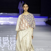 Major Minor hadirkan busana unik motif batik di ajang Jakarta Fashion & Food Festival 2019. Hotel harris. Kelapa gading. Jakarta. Senin [19/08/2019]. Foto: Mohammad Abduh/Wolipop