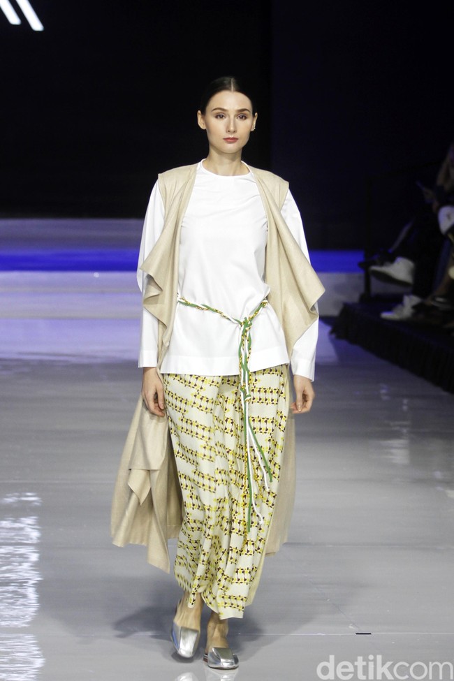 Major Minor hadirkan busana unik motif batik di ajang Jakarta Fashion & Food Festival 2019. Hotel harris. Kelapa gading. Jakarta. Senin [19/08/2019]. Foto: Mohammad Abduh/Wolipop