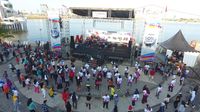 Meriah! Pesta Rakyat BYMS 2019 di Pantai Losari Makassar