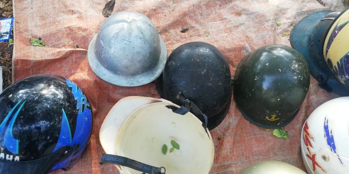 Helm Jadul Hadiah Beli Motor Jadi Buruan