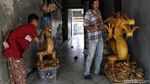 Taryana Ubah Limbah Tulang Ikan Jadi Karya Seni Keren