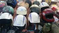 Motor jadul hadiah dari diler usai membeli motor kini menjadi incaran para penggiat motor jadul. Foto: Rizki Pratama