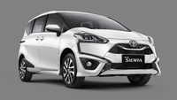 Setelah tiga tahun umurnya di Indonesia, Toyota akhirnya mendandani Sienta dari sisi eksterior dan juga interior. Foto: PT Toyota Astra Motor