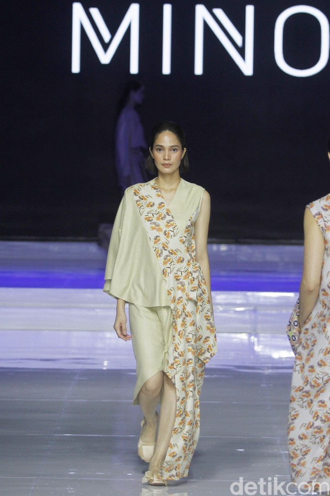 Major Minor hadirkan busana unik motif batik di ajang Jakarta Fashion & Food Festival 2019. Hotel harris. Kelapa gading. Jakarta. Senin [19/08/2019]. Foto: Mohammad Abduh/Wolipop