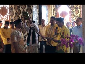 Video Pengurus Golkar Jabar Disumpah Dukung Airlangga Tuai Protes