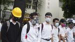 Giliran Pelajar Hong Kong Turun Ke Jalan Gelar Aksi Protes